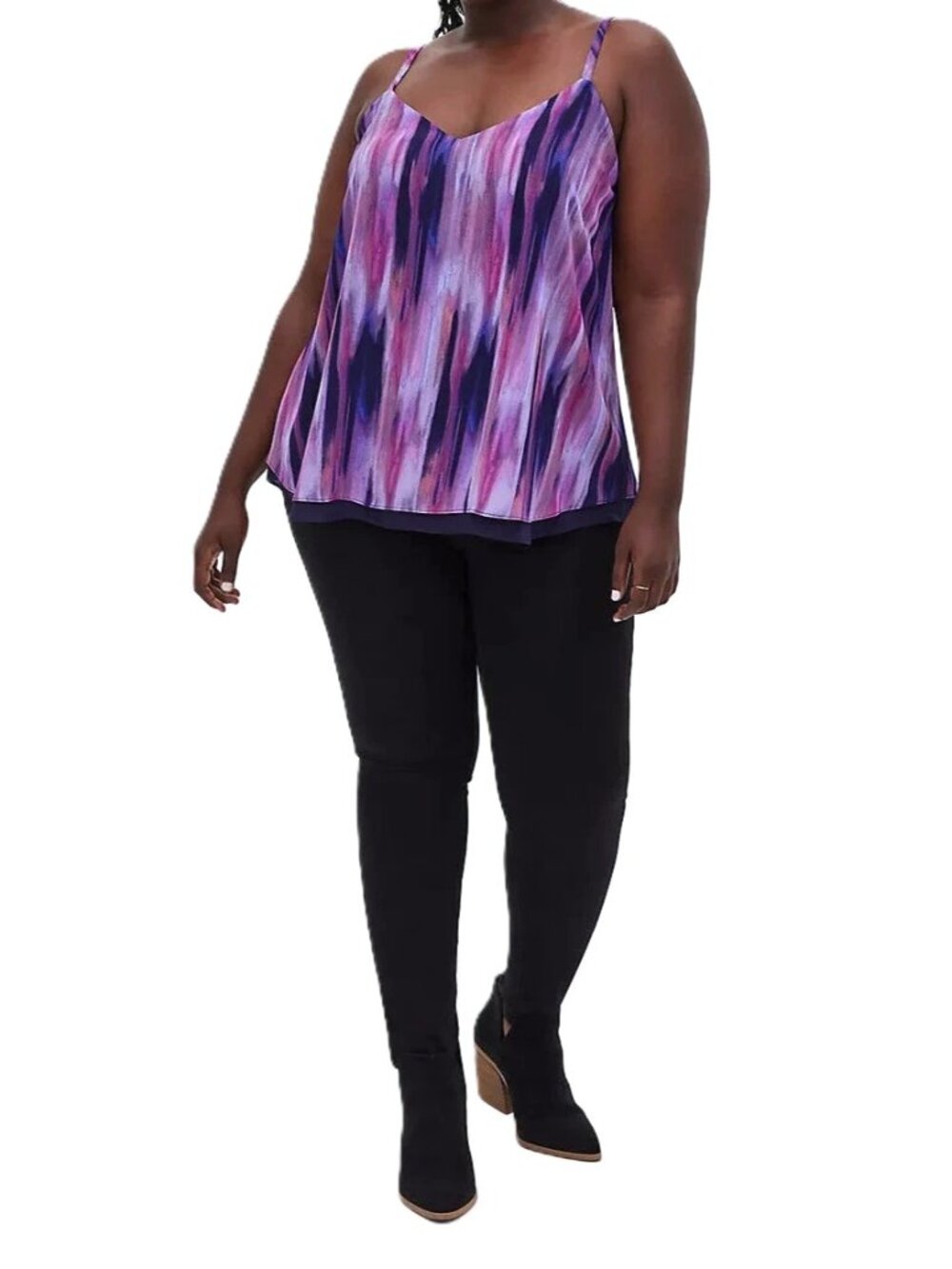 TORRID Sophie Double Layer Swing Cami. Plus Size 3